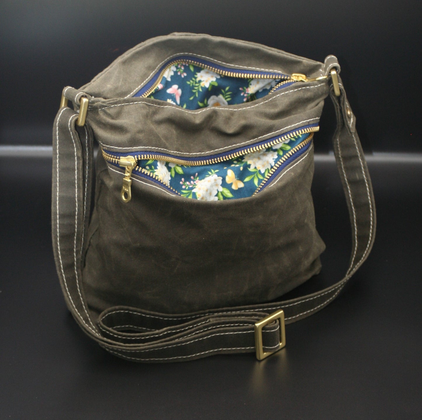 Waxed Canvas Purse