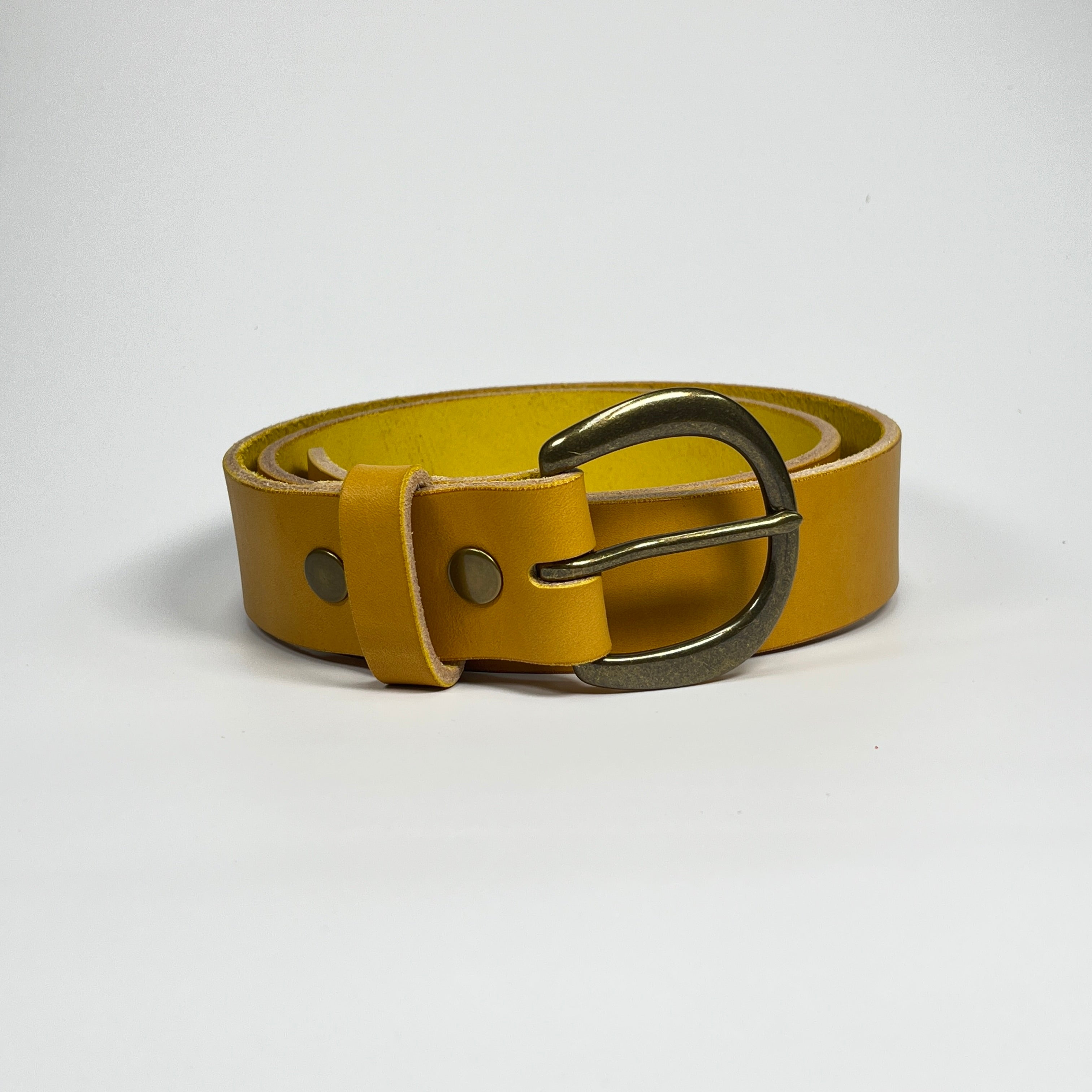 mustard yellow belt